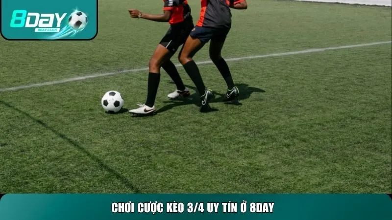 Chơi cược kèo 3/4 uy tín ở 8day